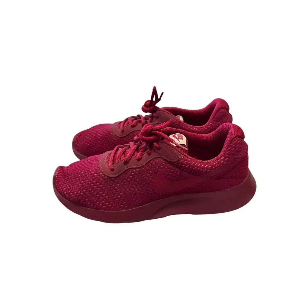 Nike Tanjun Premium Noble Red Hot Punch Sneakers Women’s 8.5 917537-600